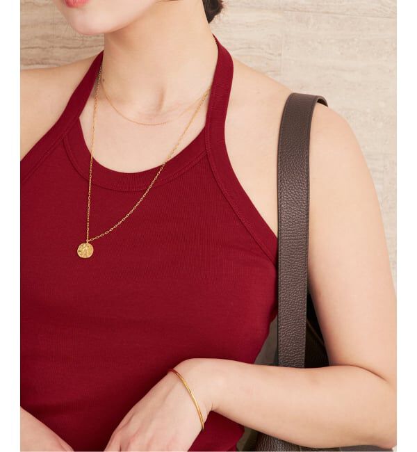 Plage「《予約》FLORE FLORE / フローレフローレ ANGIE タンクトップ」|タンクトップ|レッド