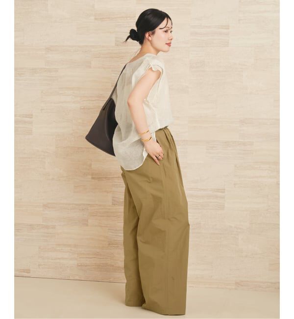 Plage「《予約》ENRICA / エンリカ SHEER ブラウス」|シャツ・ブラウス|