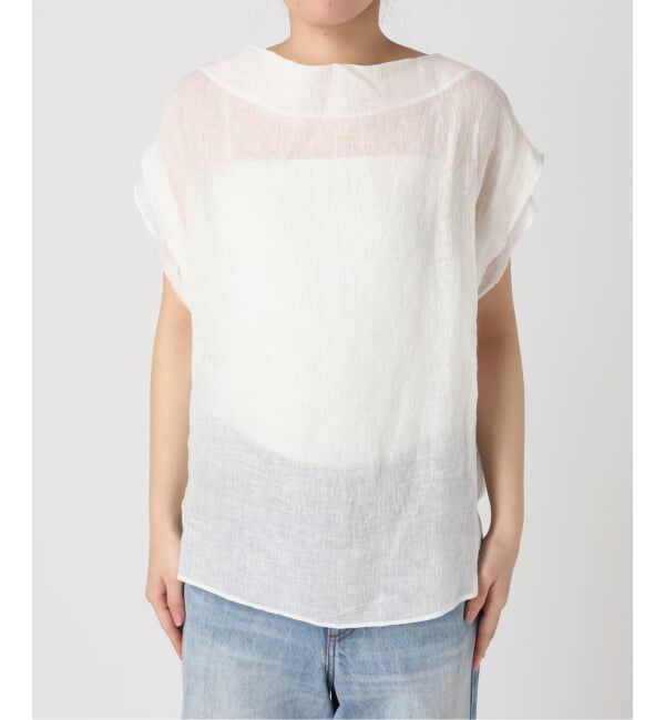 Plage「《予約》ENRICA / エンリカ SHEER ブラウス」|シャツ・ブラウス|