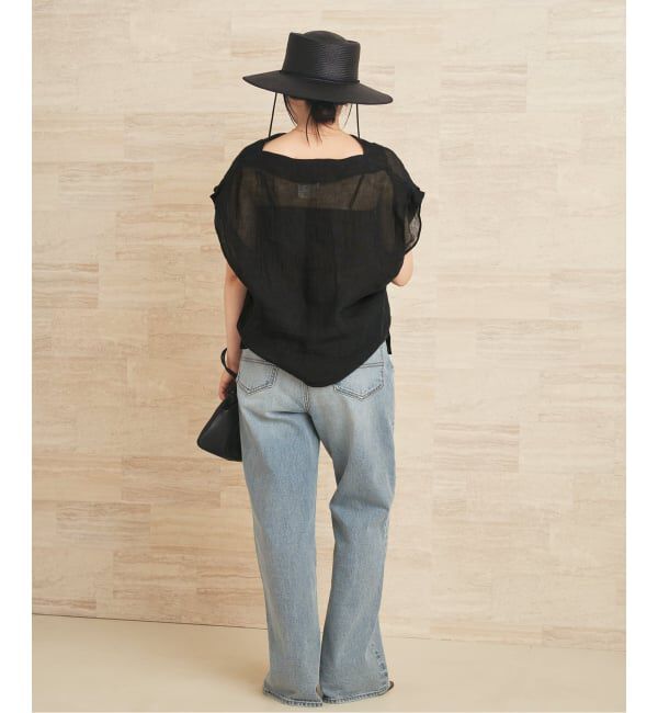 Plage「《予約》ENRICA / エンリカ SHEER ブラウス」|シャツ・ブラウス|