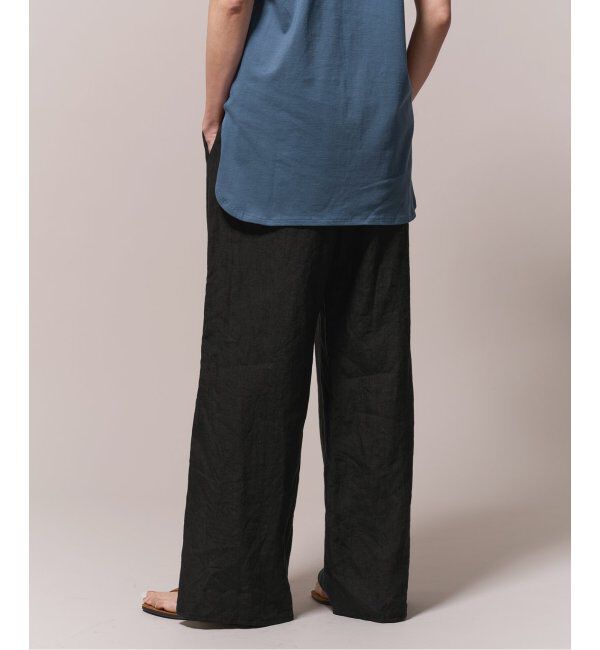 IENA LA BOUCLE「IENA LA BOUCLE リネンブロードイージーパンツ」|その他|