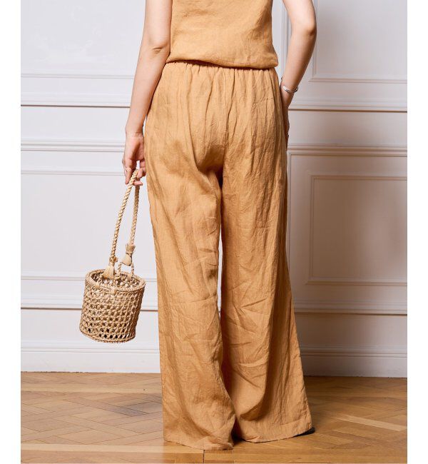 IENA LA BOUCLE「IENA LA BOUCLE リネンブロードイージーパンツ」|その他|