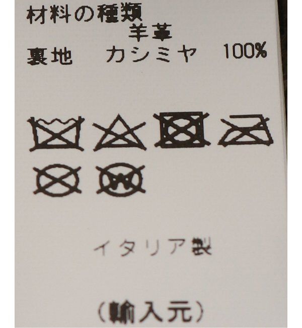 IENA「GALA GLOVES/ガラ グローブ LEATHER GLOVE グローブ DO25N」|手袋|