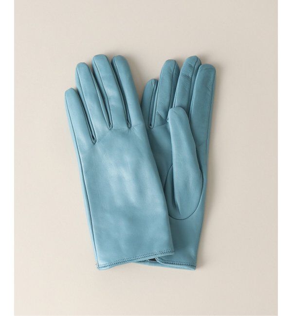 IENA「GALA GLOVES/ガラ グローブ LEATHER GLOVE グローブ DO25N」|手袋|ブルー