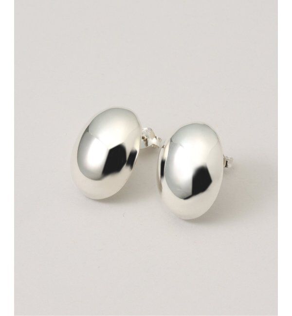 IENA LA BOUCLE「QUIP QUEINT/クイップ クエイント bowling studs oval ピアス QU032」|ピアス|