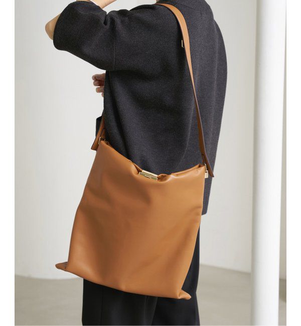 IENA「《追加》PUNTI./プンティ GRAFT L TOTE トートバッグ」|トートバッグ|ブラウン