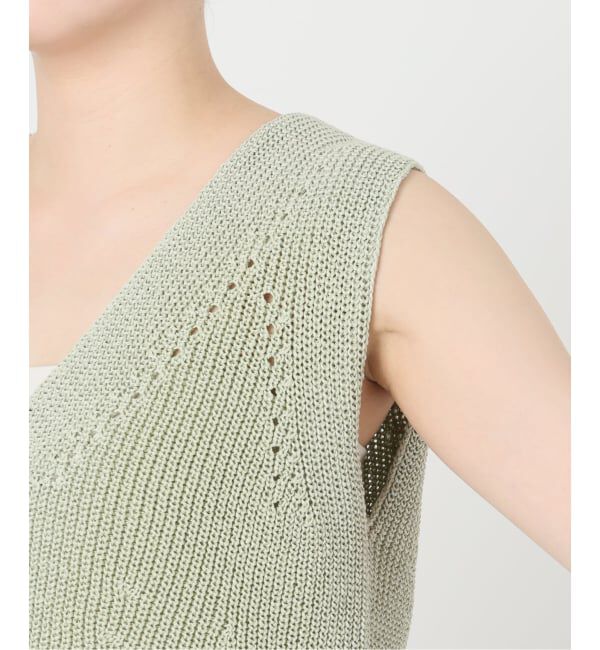 SLOBE IENA「《追加》ニットジレ」|ニット・セーター|