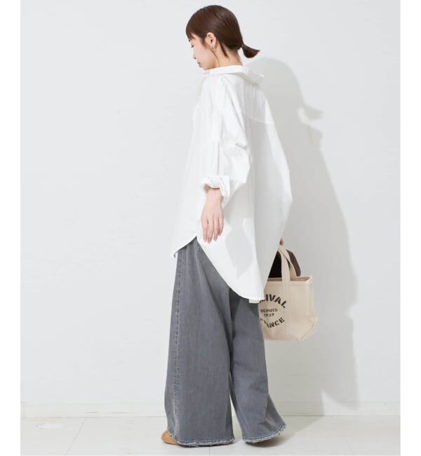 SLOBE IENA「《追加》オーバーサイズシャツ」|シャツ・ブラウス|