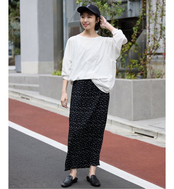 SLOBE IENA「シアー天竺ニュアンスプルオーバー」|Tシャツ・カットソー|