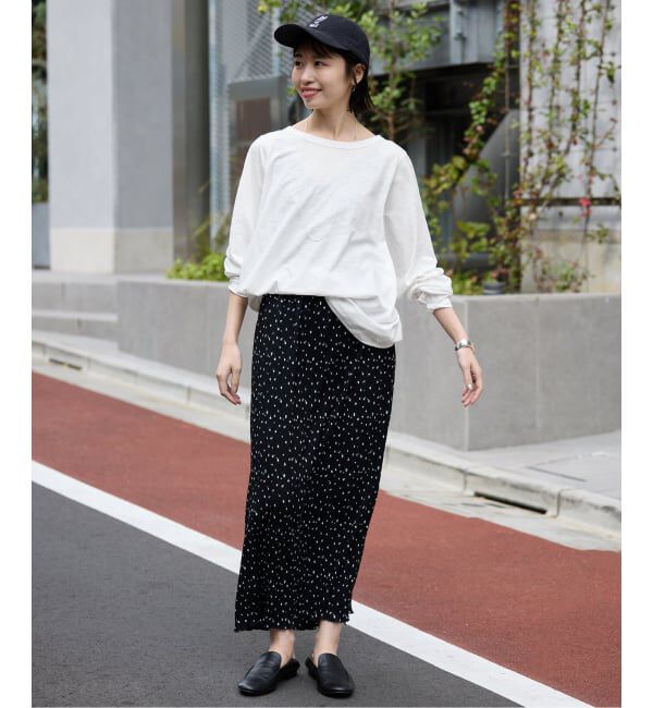 SLOBE IENA「シアー天竺ニュアンスプルオーバー」|Tシャツ・カットソー|