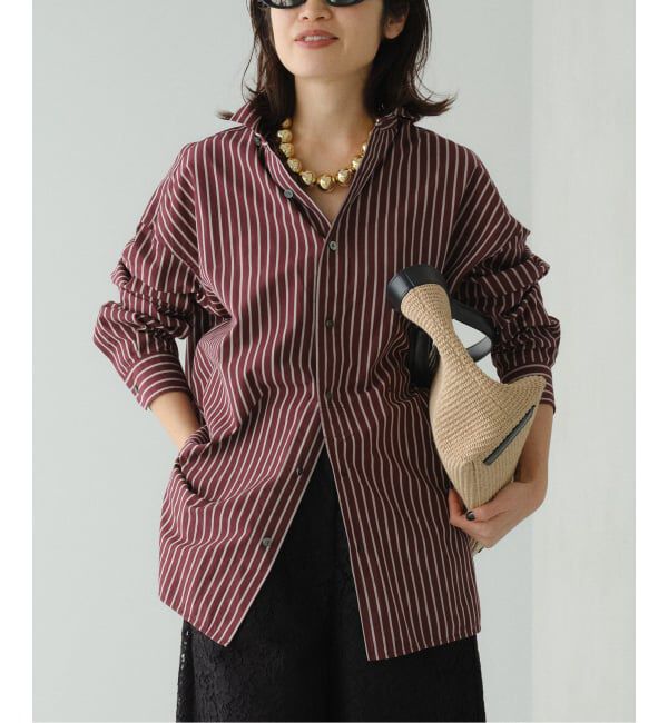 VERMEIL par iena「TICCA ティッカ 別注スクエアビッグシャツ uni 0261401012」|シャツ・ブラウス|