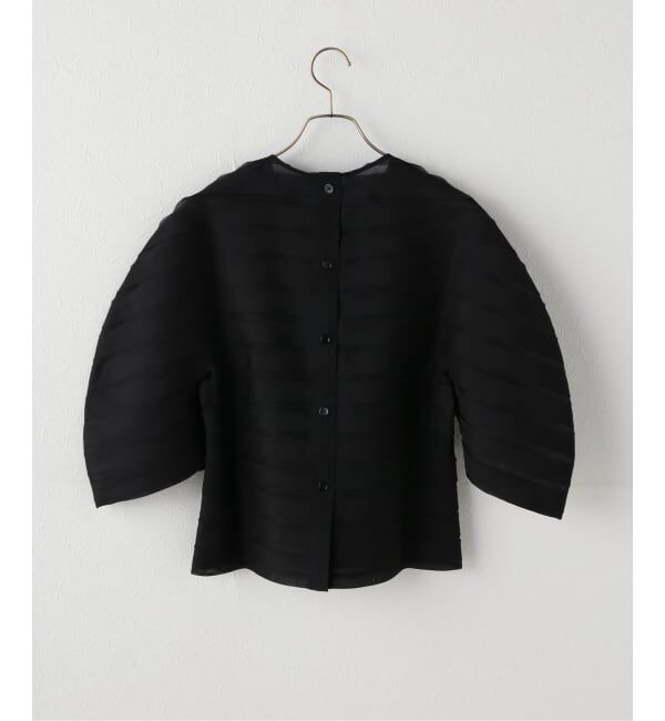 IENA LA BOUCLE「CHRISTIAN WIJNANTS/クリスチャンワイナンツ CW TESINAブラウス 8612 BLACK」|シャツ・ブラウス|