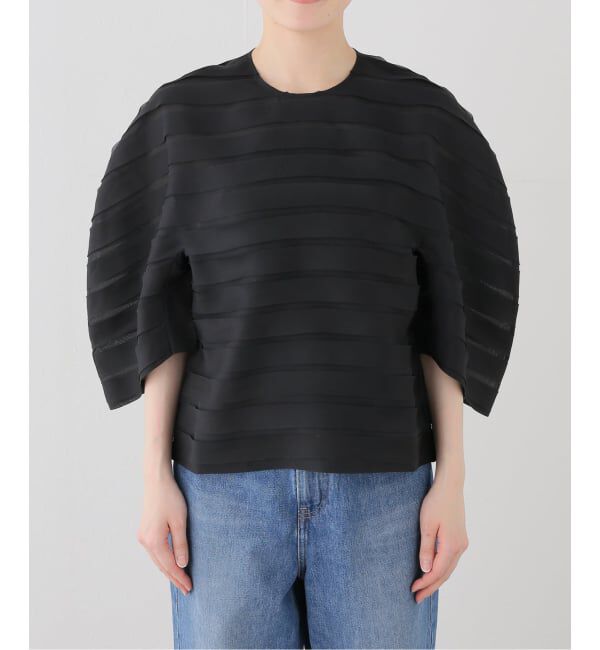 IENA LA BOUCLE「CHRISTIAN WIJNANTS/クリスチャンワイナンツ CW TESINAブラウス 8612 BLACK」|シャツ・ブラウス|