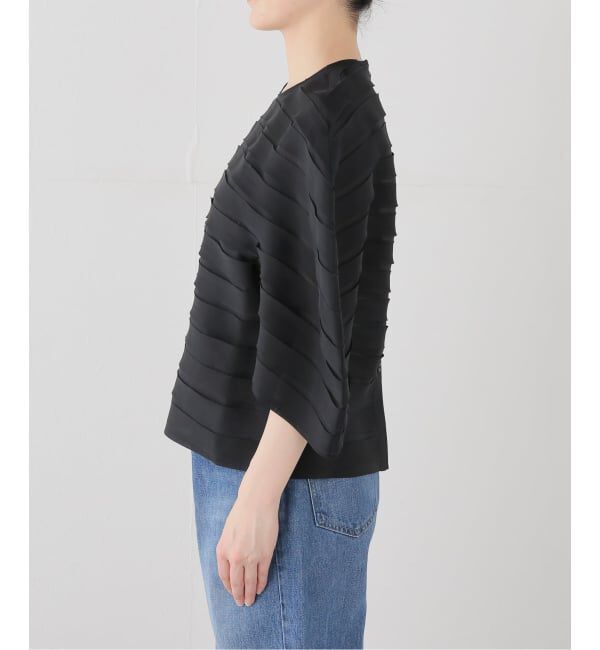 IENA LA BOUCLE「CHRISTIAN WIJNANTS/クリスチャンワイナンツ CW TESINAブラウス 8612 BLACK」|シャツ・ブラウス|