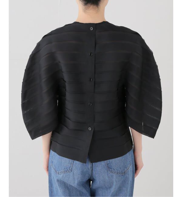 IENA LA BOUCLE「CHRISTIAN WIJNANTS/クリスチャンワイナンツ CW TESINAブラウス 8612 BLACK」|シャツ・ブラウス|