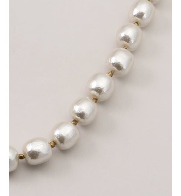 IENA LA BOUCLE「monshiro/モンシロ  パルサパール ネックレス 10mm  MN-BA-1」|ネックレス|