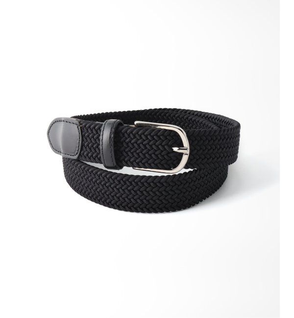 EDIFICE「EDIFICE メッシュ ベルト MADE IN ITALY」|ベルト|ブラック