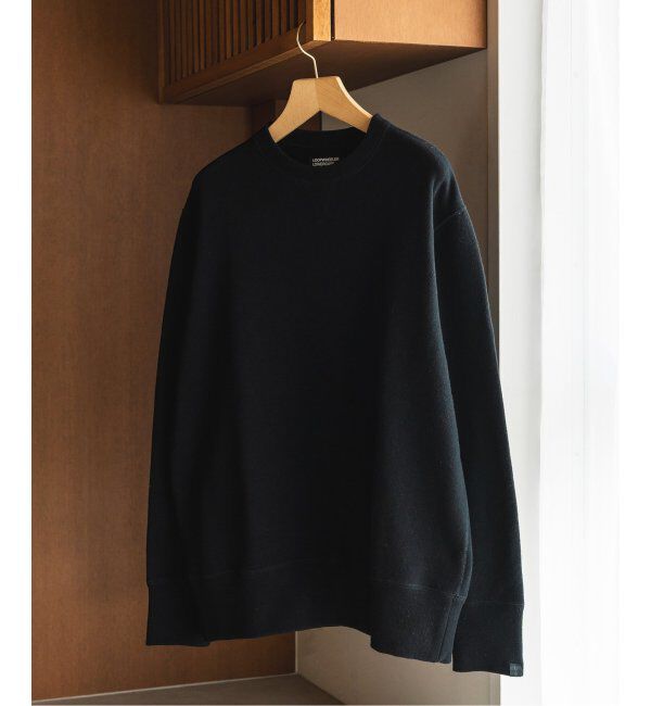 EDIFICE「【LOOPWHEELER for LOWERCASE】別注 ツリアミウール ルーズスウェット」|スウェット・ジャージ|