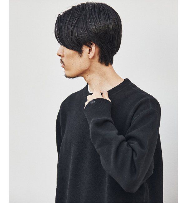 EDIFICE「【LOOPWHEELER for LOWERCASE】別注 ツリアミウール ルーズスウェット」|スウェット・ジャージ|