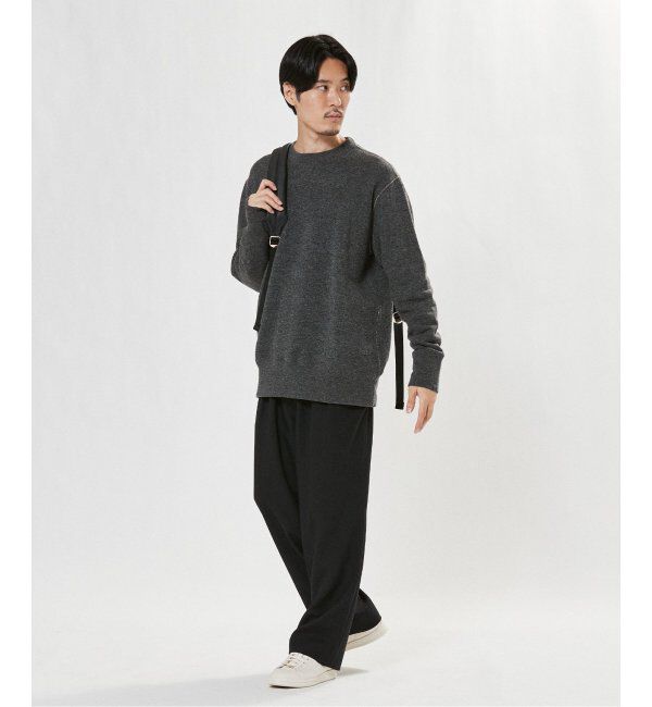 EDIFICE「【LOOPWHEELER for LOWERCASE】別注 ツリアミウール ルーズスウェット」|スウェット・ジャージ|