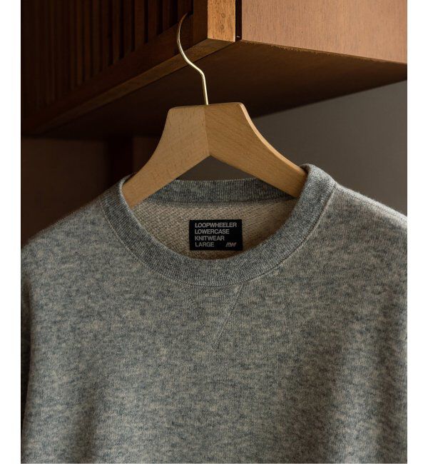 EDIFICE「【LOOPWHEELER for LOWERCASE】別注 ツリアミウール ルーズスウェット」|スウェット・ジャージ|