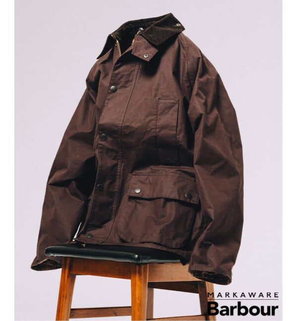 EDIFICE「《再入荷》Barbour for MARKAWARE & EDIFICE 別注 BEDALE/ビデイル」|その他|ブラウン