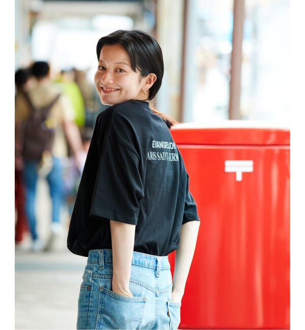 Paris Saint-Germain「《限定復刻予約》【EVA*PSG】 JP REI TEE」|Tシャツ・カットソー|