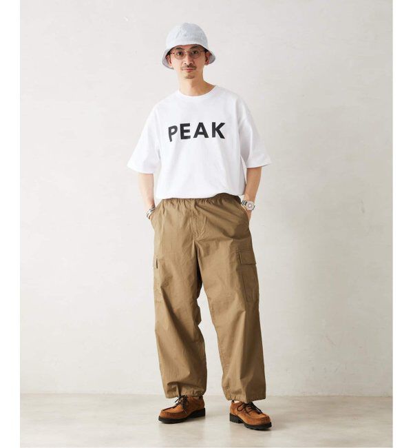 JOURNAL STANDARD relume「SNOW PEAK / スノーピーク 別注 &rdquo;PEAK SNOW&rdquo; ロゴTシャツ」|Tシャツ・カットソー|