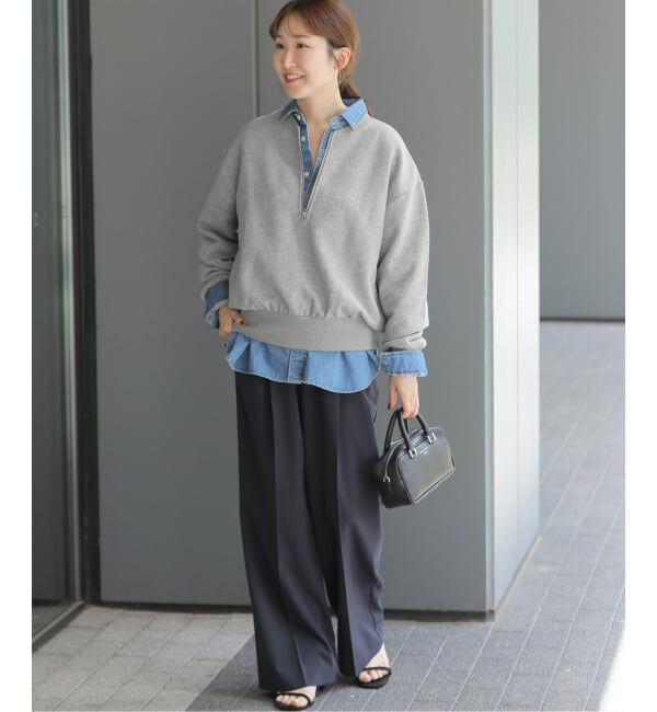 JOURNAL STANDARD relume「《追加/一部WEB限定/新色》スムースフレアタックパンツ」|スラックス|