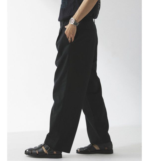 JOURNAL STANDARD relume「リネンブレンド 1タック &rdquo;レイジー&rdquo; パンツ」|スラックス|