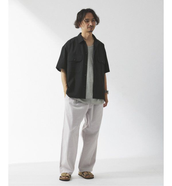 JOURNAL STANDARD relume「リネンブレンド 1タック &rdquo;レイジー&rdquo; パンツ」|スラックス|