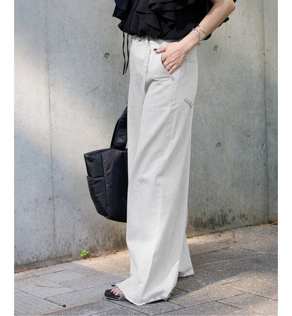 JOURNAL STANDARD「ウエストベルトデニムパンツ」|デニム|