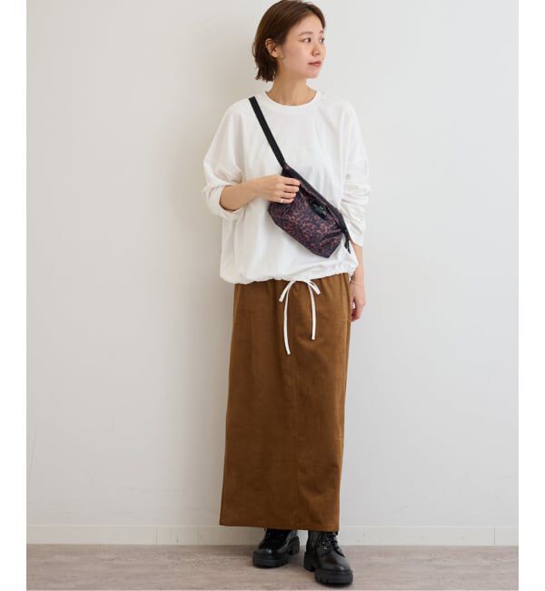 JOURNAL STANDARD relume「《追加》ギャザーヘムロングスリーブ」|Tシャツ・カットソー|