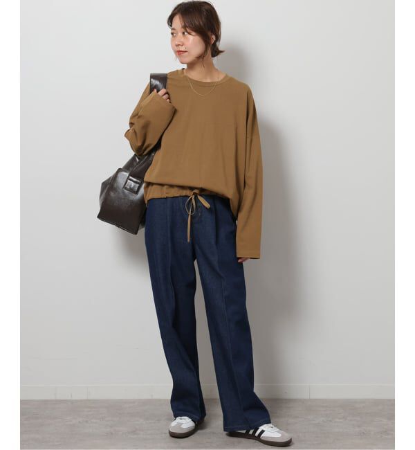 JOURNAL STANDARD relume「《追加》ギャザーヘムロングスリーブ」|Tシャツ・カットソー|