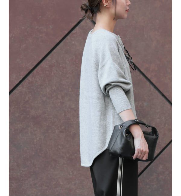 JOURNAL STANDARD relume「《追加》ウールミックス2WAYビッグプルオーバー」|ニット・セーター|