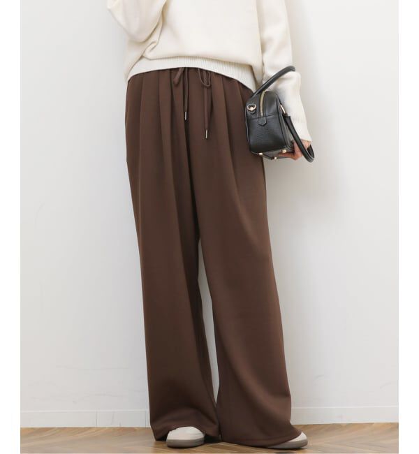 JOURNAL STANDARD relume「T/Rダンボールタックイージーパンツ」|その他|ブラウン
