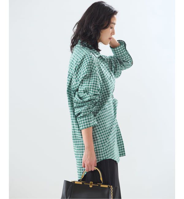 journal standard L'essage「DEVEAUXチェック2WAYシャツ」|シャツ・ブラウス|
