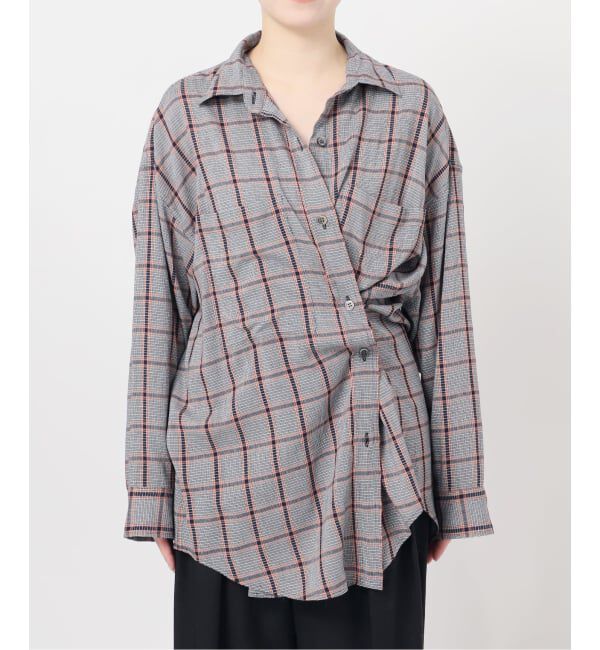 journal standard L'essage「DEVEAUXチェック2WAYシャツ」|シャツ・ブラウス|