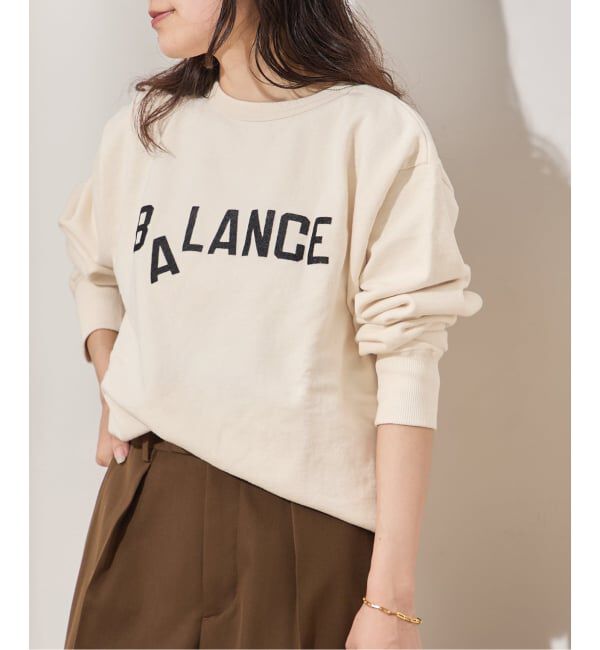 journal standard L'essage「《追加2》【MIXTA/ミクスタ】BALANCE CREW SWEAT SHIRTS：スウェット」|スウェット・ジャージ|