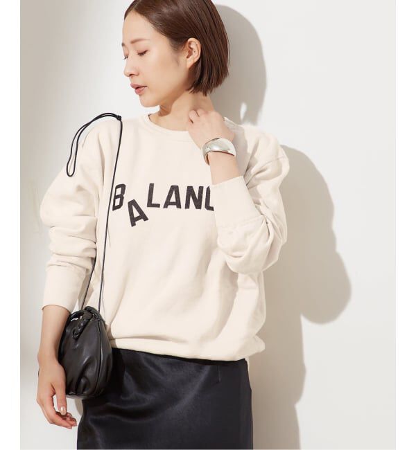 journal standard L'essage「《追加2》【MIXTA/ミクスタ】BALANCE CREW SWEAT SHIRTS：スウェット」|スウェット・ジャージ|