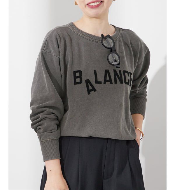 journal standard L'essage「《追加2》【MIXTA/ミクスタ】BALANCE CREW SWEAT SHIRTS：スウェット」|スウェット・ジャージ|