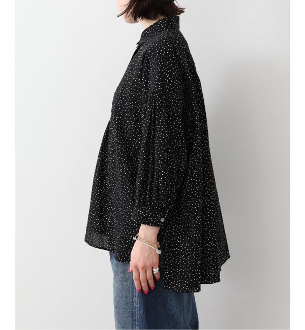 journal standard luxe「《予約》ドットプリントプルオーバーブラウス」|シャツ・ブラウス|
