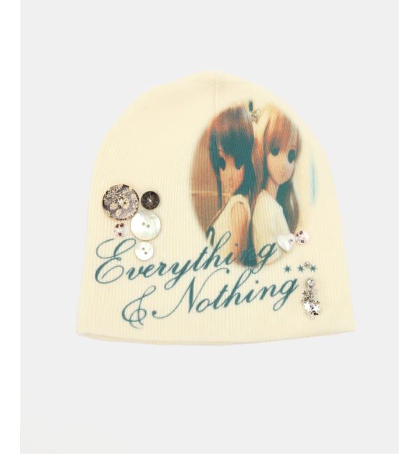 Oriens JOURNAL STANDARD「【HOLECO/ホレコ】 Yumi beanie（NOTHING）」|ニット帽|その他カラー K