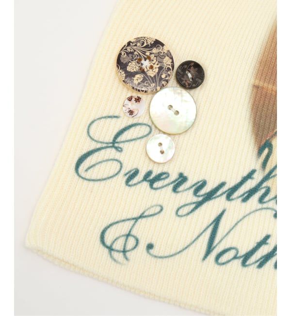 Oriens JOURNAL STANDARD「【HOLECO/ホレコ】 Yumi beanie（NOTHING）」|ニット帽|