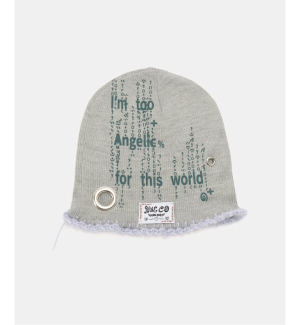Oriens JOURNAL STANDARD「【HOLECO/ホレコ】 KEY Beanie（ANGELIC）」|ニット帽|