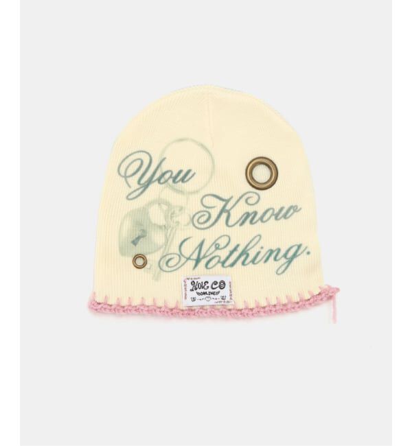 Oriens JOURNAL STANDARD「【HOLECO/ホレコ】KEY Beanie（COTTAGE）」|ニット帽|