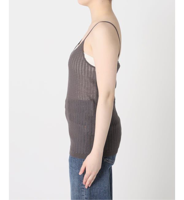 journal standard L'essage「《予約》LACYジャガードニットキャミソール」|キャミソール|