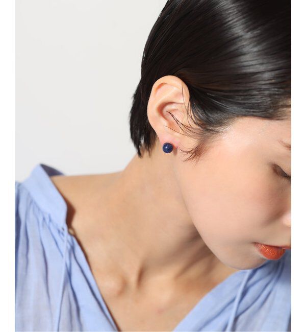 Lilas by Spick&Span「《WEB限定》ソーダライト8mmカップボールピアス K10（両耳）」|ピアス|