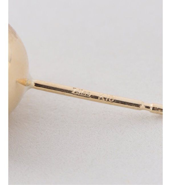 Lilas by Spick&Span「《WEB限定》ソーダライト8mmカップボールピアス K10（両耳）」|ピアス|