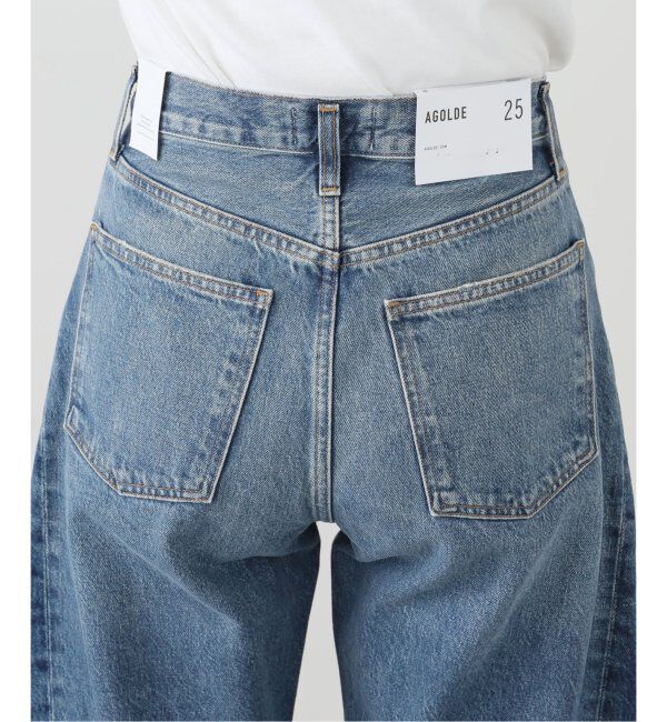 NOBLE「AGOLDE/エーゴールドイー LUNA PIECED JEAN」|デニム|